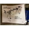 Image 2 : Set of 2 with some extra parts - ROK Miter Saw Stand Deluxe, Model 34210 – Portable, 330 LB