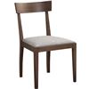 Image 3 : BNIB - Moes - Leone Dining Chairs Walnut/Brown - Set of 2 - MSRP $939 - BC-1078-24 - 20" W x 22" D x