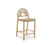 Image 1 : BNIB - Moes - Avery Counter Stool - Natural - MSRP $879- QO-1002-24 - 19" W x 19" D x 40" H