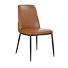 Image 2 : BNIB - Moes - Douglas Dining Chair - Brown - Set of 2 - MSRP $949 - EQ-1017-03 - 19" W x 23" D x 34"
