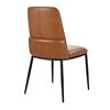 Image 4 : BNIB - Moes - Douglas Dining Chair - Brown - Set of 2 - MSRP $949 - EQ-1017-03 - 19" W x 23" D x 34"