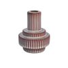 Image 1 : BNIB - Moe's - Maud Antique Brown Large Stoneware Candle Holder Antique Brown - MSRP $44.99 - VZ-104