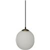Image 1 : BNIB - Moe's - Sol Pendant Light Antique Brass/White - MSRP $220 - ZA-1001-51 - 5.9" W x 5.9" D x 30