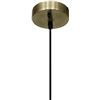 Image 3 : BNIB - Moe's - Sol Pendant Light Antique Brass/White - MSRP $220 - ZA-1001-51 - 5.9" W x 5.9" D x 30