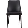 Image 6 : BNIB - Moe's - Lula Dining Chair (Set of 2) Black - MSRP $729 - YM-1006-02 - 18.0" W x 23.4" D x 31.