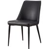 Image 5 : BNIB - Moe's - Lula Dining Chair (Set of 2) Black - MSRP $729 - YM-1006-02 - 18.0" W x 23.4" D x 31.