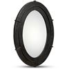 Image 2 : BNIB - Moe's - Antoni Mirror Black Small Black - MSRP $399 - PZ-1015-02 - 18.0" W x 1.5" D x 25.0" H