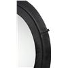Image 3 : BNIB - Moe's - Antoni Mirror Black Small Black - MSRP $399 - PZ-1015-02 - 18.0" W x 1.5" D x 25.0" H