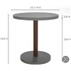 Image 4 : BNIB - Moe's - Hagan Outdoor Counter Height Table in Dark Grey - MSRP $1,399.00 - BQ-1017-25 - 35.5"