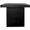 Image 3 : BNIB - Moe's Home Collection - Aurelius 2 Outdoor Dining Table in Black Fiber-Reinforced Concrete - 