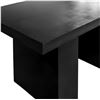 Image 4 : BNIB - Moe's Home Collection - Aurelius 2 Outdoor Dining Table in Black Fiber-Reinforced Concrete - 