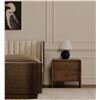 Image 2 : BNIB - Moe's - Scarlette Bed Queen in Cream - MSRP $4,299.00 - FO-1039-05 - 63"W x 85"D x 37"H