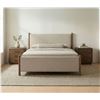 Image 2 : BNIB - Moe's - Warren Bed Queen in Beige - MSRP $2,949.00 - FO-1056-34 - 64.6"W x 85.8"D x 52.0"H