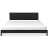 Image 1 : BNIB - Moe's - Misaki Bed Queen in Black - MSRP $4,799.00 - GZ-1160-02 - 63"W x 85"D x 45"H