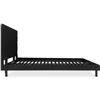 Image 3 : BNIB - Moe's - Misaki Bed Queen in Black - MSRP $4,799.00 - GZ-1160-02 - 63"W x 85"D x 45"H