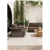 Image 2 : BNIB - Moe's - Meredith Outdoor Accent Chair in Brown - MSRP $2,999.00 - GE-1004-03 - 39.37"W x 38.4