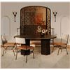 Image 4 : BNIB - Moe's - Sartoria Dining Table in Black Granite - MSRP $4,399.00 - GK-1131-02 - 72"W x 40"D x 