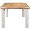 Image 5 : BNIB - Moes - Century Dining Table Natural - MSRP $3,750 - JD-1049-18-0 - 88" W x 42" D x 30" H