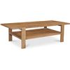 Image 2 : BNIB - Moes - Workshop Coffee Table Vintage Brown - MSRP $1,349 - JD-1085-03 - 54" W x 26" D x 16" H
