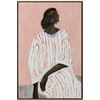 Image 1 : BNIB - Moes - Honor Framed Painting - MSRP $259 - JQ-1072-37 - 24" W x 1.5" D x 36" H