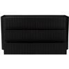 Image 2 : BNIB - Moe's - Povera 6 Drawer Dresser in Black - MSRP $2,849.00 - JD-1062-02 - 51.0" W X 20.0" D X 