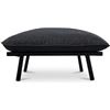 Image 1 : BNIB - Moes - Morgan Outdoor - Ottoman - Speckled Charcoal - MSRP $1,149 - MO-1026-07 - 29.1" W x 26