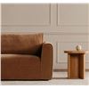 Image 2 : BNIB - Moe's - Madrid Left Facing Sectional Sofa in Heritage Pink Chenille Fabric - MSRP $4,349.00 -