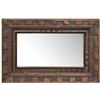 Image 3 : BNIB - Moe's - Holland Mirror - Small - Brown - MSRP $329.00 - Item # PZ-1017-03 - 12" W x 2" D x 18