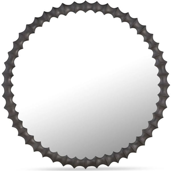 BNIB - Moe's - Whitby Mirror - Black - MSRP $989.00 - Item # QK-1029-02 - 36" W x 1" D x 36" H