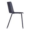 Image 2 : BNIB - Moe's - Silla Outdoor Dining Chair - Charcoal Grey - Set of Two - MSRP $330.00 - Item # QX-10