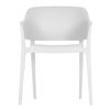 Image 1 : BNIB - Moe's - Faro Outdoor Dining Chair - Set of Two - White - MSRP $499.00 - Item # QX-1011-18 - 2