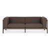 Image 1 : New - Moe's - Suri Outdoor 2-Seat Sofa - Taupe - MSRP $1,599.00 - Item # MHC-QX-1015-39 - 74.0" W -