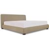 Image 2 : BNIB - Moe's - Beau Storage Bed - Queen - Warm Beige - MSRP $2,749 - Item # RN-1157-34 - 71.00" W - 
