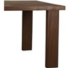 Image 5 : BNIB - Moe's Marina Outdoor Dining Table - Brown - Msrp $3299 - TA-1004-03-0 - 82" W x 42" D x 30" H
