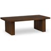 Image 2 : BNIB - Moe's Denby Outdoor Coffee Table - Brown - Msrp $2599 - TA-1016-03 - 35"W x 65"D x 18"H