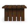 Image 3 : BNIB - Moe's Denby Outdoor Coffee Table - Brown - Msrp $2599 - TA-1016-03 - 35"W x 65"D x 18"H