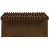 Image 3 : New- Moe's Fletcher Outdoor Coffee Table - Brown - Msrp $2849 - TA-1019-03 - 32"W x 50"D x 15"H