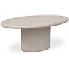 Image 2 : BNIB - Moe's Frida Outdoor Dining Table - Cream - Msrp $3999 - VH-1027-05-0 - 78"W x 48"D x 30"H