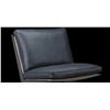 Image 2 : BNIB - Sundays - Endless Summer Lounge Chair Leather Cushions Coal - MSRP $1,440 - CHA-EW-011-002 -