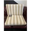 Image 2 : BNIB - Sundays - Endless Summer Lounge Chair Fabric Cushions Stripped - MSRP $1,280 - CHA-EW-011-037