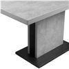 Image 3 : BNIB - Moes - Hanlon Dining Table Light Grey - MSRP $1,025 - ER-2064-29-0 - 53" W x 32" D x 30" H