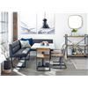 Image 4 : BNIB - Moes - Hanlon Dining Table Light Grey - MSRP $1,025 - ER-2064-29-0 - 53" W x 32" D x 30" H