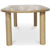 Image 3 : BNIB - Moe's - Milo Large Dining Table in Oak - MSRP $3,399.00 - FC-1002-24 - 96.0” W X 42.