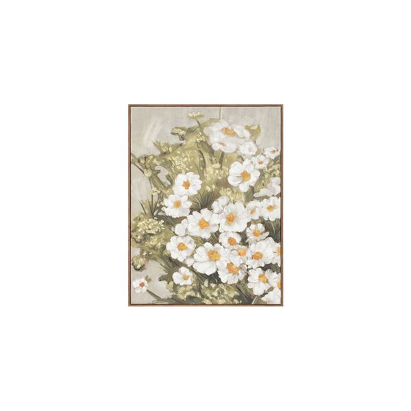 BNIB - Moe's - Wildflowers Framed Painting Multicolor - MSRP $199 - WP-1331-37 - 26.0" W x 1.77" D x
