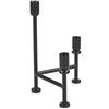 Image 2 : BNIB - Moe's - Cicero Candle Holder Black - MSRP USD $189 - QJ-1029-02 - 9.0" W x 6.0" D x 11.0" H