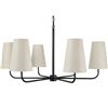 Image 2 : BNIB - Moes - Mathis Chandelier Black - MSRP $1,270 - EL-1001-02 - 37.1" W x 37.1" D x 50" H
