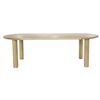 Image 4 : BNIB - Moes - Milo Small Dining Table Oak - MSRP $2,999 - FC-1001-24-0 - 78" W x 39" D x 30" H