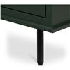 Image 7 : BNIB - Moes - Reagan 6-Drawer Dresser Deep Green - MSRP $2,899 - JU-1008-27 - 63" W x 18.5" D x 30.2