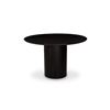Image 2 : BNIB - Moes - Povera Round Dining Table Black - MSRP $1,999 - JD-1059-02-0 - 48" W x 48" D x 30" H