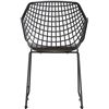 Image 4 : BNIB - Moe's - Honolulu Chair - Black - Set of 2 - MSRP $339 - Item # QX-1007-02 - 22" W - 22" D - 3